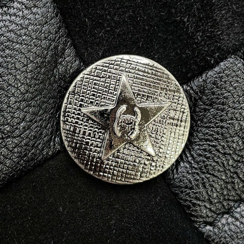 シャネル チェーンショルダーバッグ パリダラス 巾着 スエード レザー CHANEL 黒