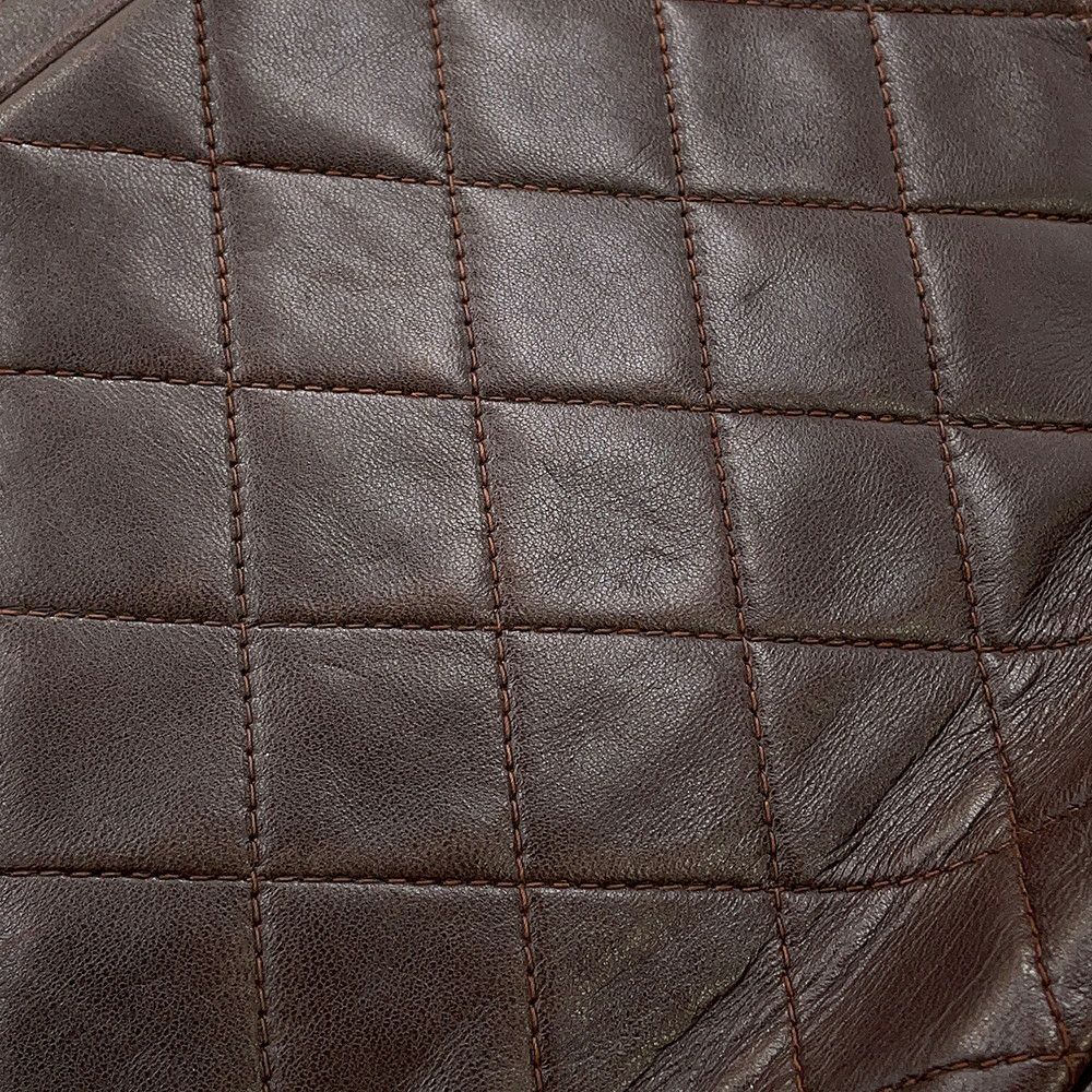 シャネル チェーンショルダーバッグ マトラッセ ココマーク タッセル ラムスキン CHANEL