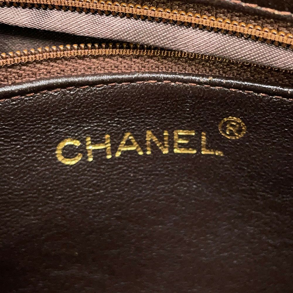 シャネル チェーンショルダーバッグ マトラッセ ココマーク タッセル ラムスキン CHANEL