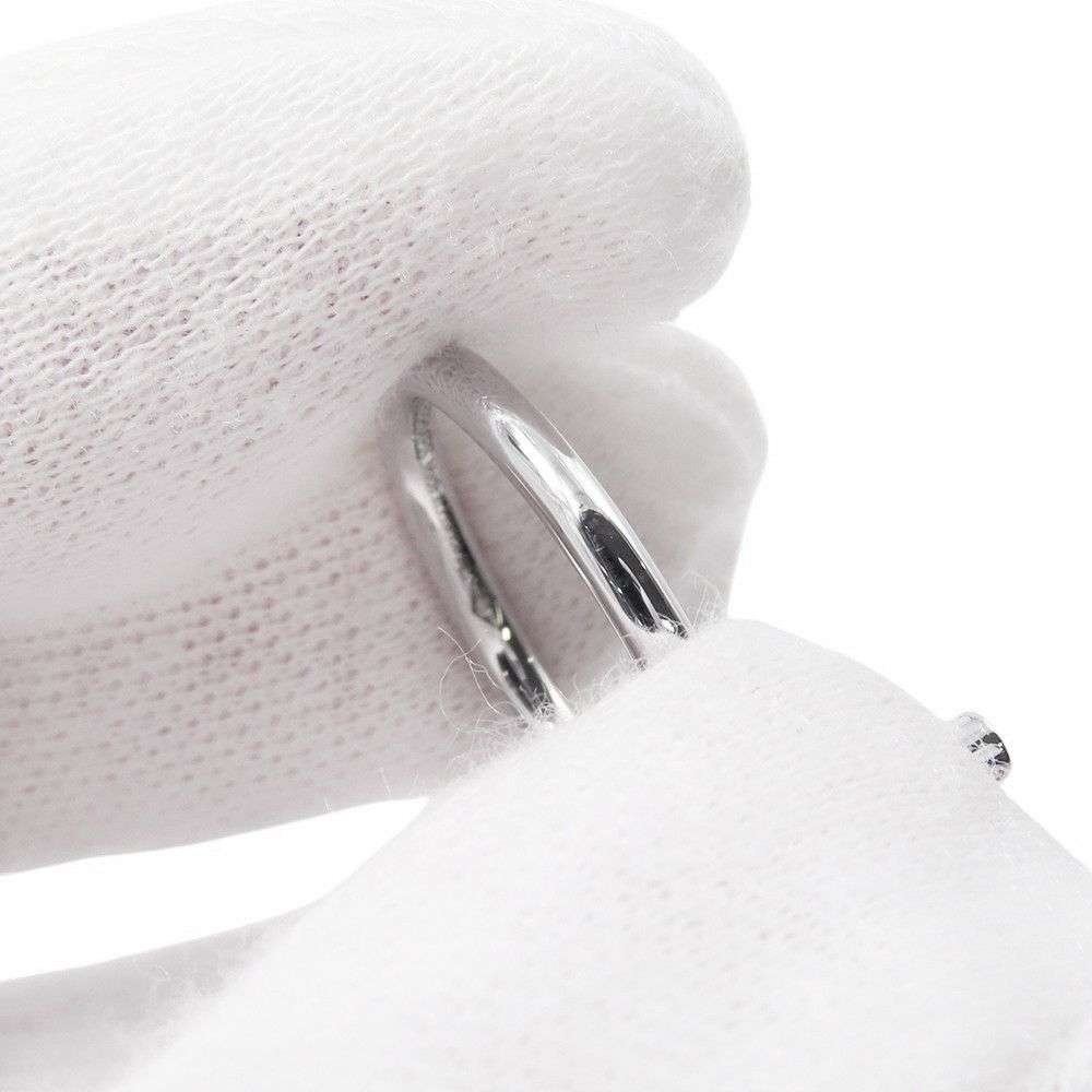 エルメス リング エシャペPM ダイヤモンド 10P 計0.07ct K18WGホワイトゴールド リングサイズ52 HERMES 指輪