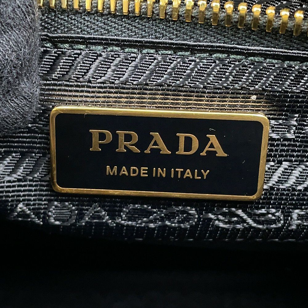 プラダ トートバッグ ボニー ラージ カーフレザー 1BA433 PRADA 2way 黒