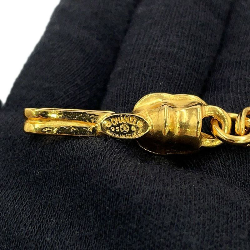 シャネル ネックレス ココマーク フラワーモチーフ メタル 95A CHANEL アクセサリー