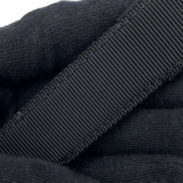 シャネル チェーンウォレット スモール チェーンクラッチ リボン シャイニーラムスキン AP4466 CHANEL 財布 黒