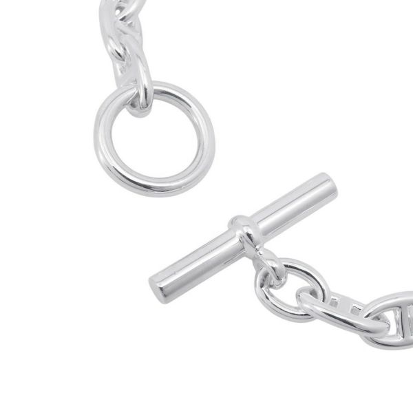 エルメス ブレスレット シェーヌダンクルTPM 22コマ SV925シルバー HERMES ジュエリー