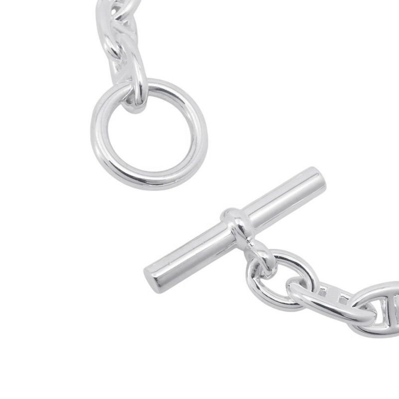 エルメス ブレスレット シェーヌダンクルTPM 22コマ SV925シルバー HERMES ジュエリー