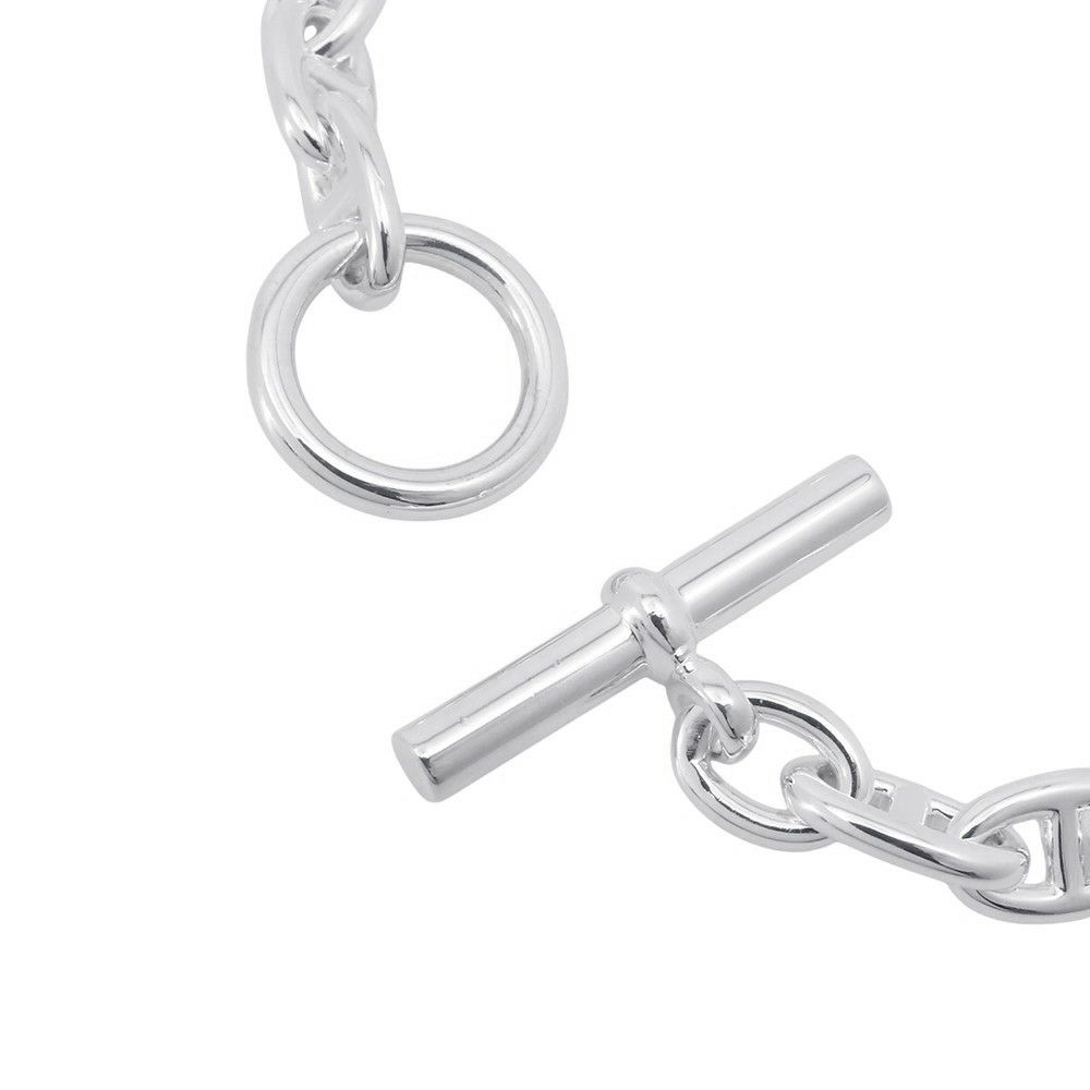 エルメス ブレスレット シェーヌダンクルTPM 22コマ SV925シルバー HERMES ジュエリー