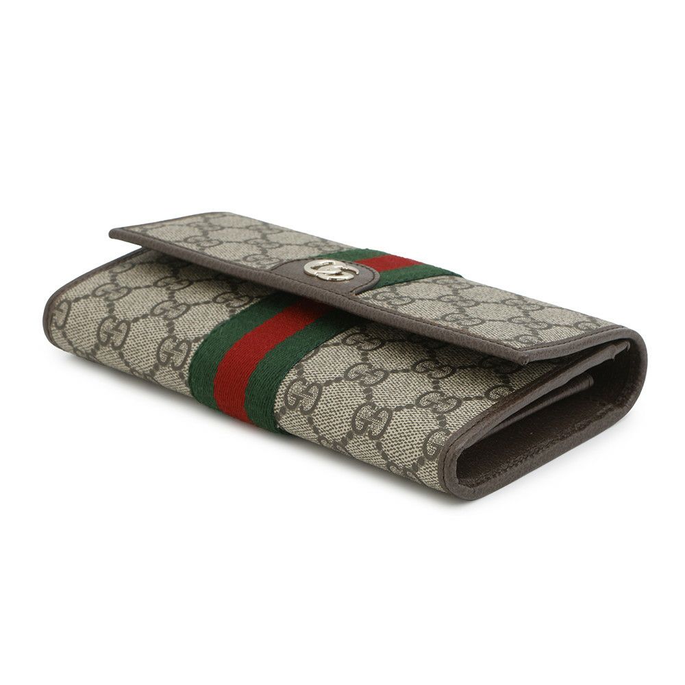 グッチ 長財布 GGスプリーム オフィディア コンチネンタルウォレット PVC 838485 GUCCI