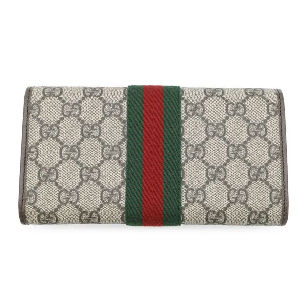 グッチ 長財布 GGスプリーム オフィディア コンチネンタルウォレット PVC 838485 GUCCI