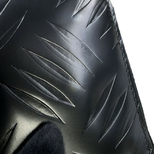 プラダ 長財布 ブラッシュドレザー ラウンドファスナー 2ML317 PRADA メンズ 黒