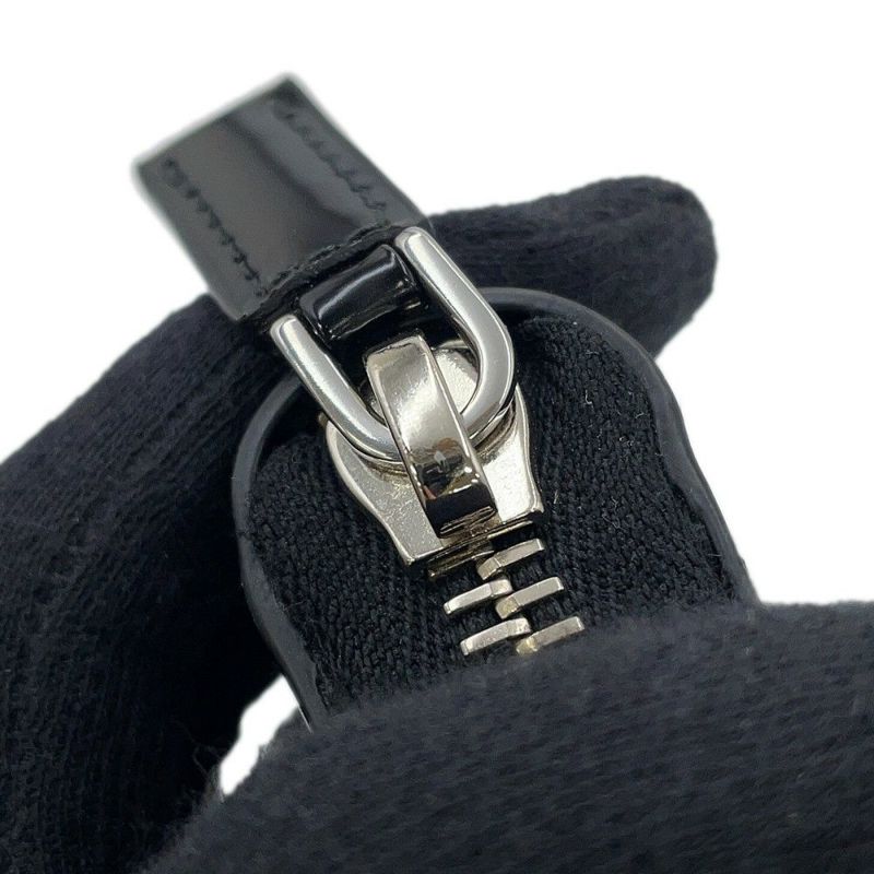 プラダ 長財布 ブラッシュドレザー ラウンドファスナー 2ML317 PRADA メンズ 黒