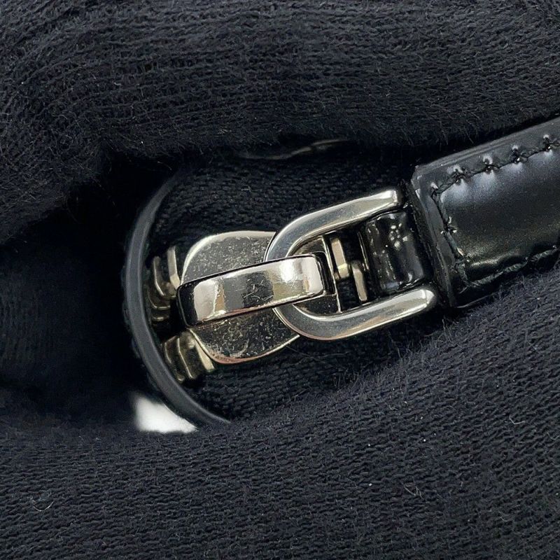 プラダ 長財布 ブラッシュドレザー ラウンドファスナー 2ML317 PRADA メンズ 黒