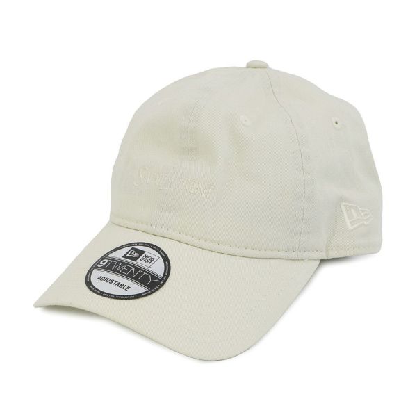サンローランパリ キャップ NEW ERA ニューエラコラボ ロゴ コットン 801524 SAINT LAURENT PARIS