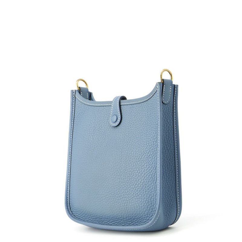 エルメス エブリンTPM 111cm アマゾン ニューブルージーン/ゴールド金具 トリヨンクレマンス B刻印