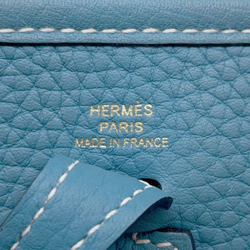 エルメス エブリンTPM 111cm アマゾン ニューブルージーン/ゴールド金具 トリヨンクレマンス B刻印