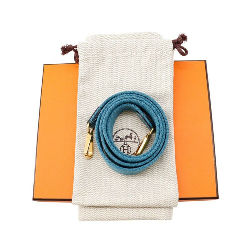 エルメス エブリンTPM 111cm アマゾン ニューブルージーン/ゴールド金具 トリヨンクレマンス B刻印