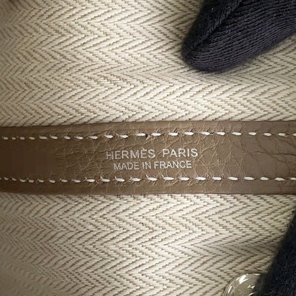 エルメス トートバッグ ガーデンパーティTPM エトゥープ/シルバー金具 ネゴンダ D刻印