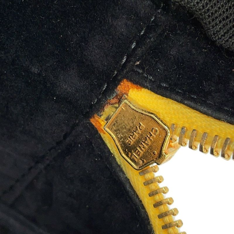 シャネル ショルダーバッグ ココマーク トップハンドル バニティバッグ キャビアスキン A07060 CHANEL