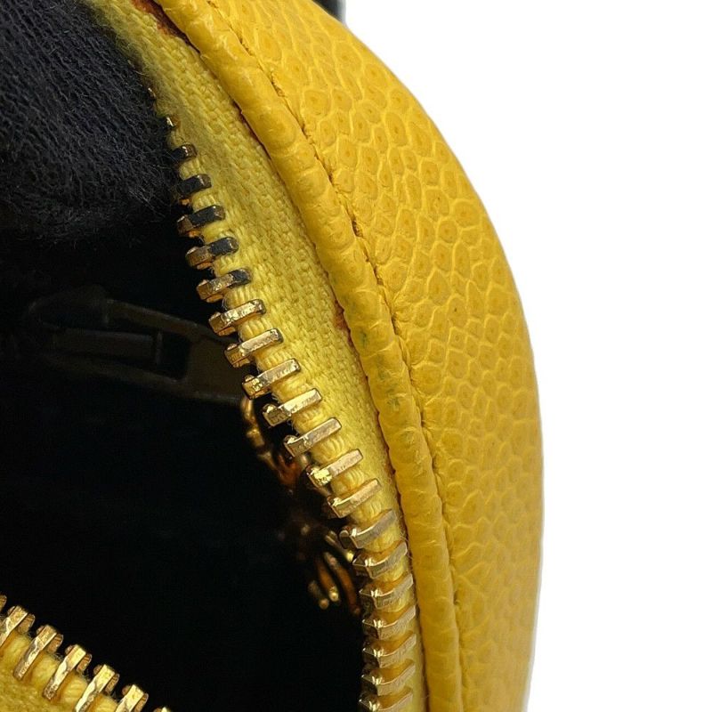 シャネル ショルダーバッグ ココマーク トップハンドル バニティバッグ キャビアスキン A07060 CHANEL