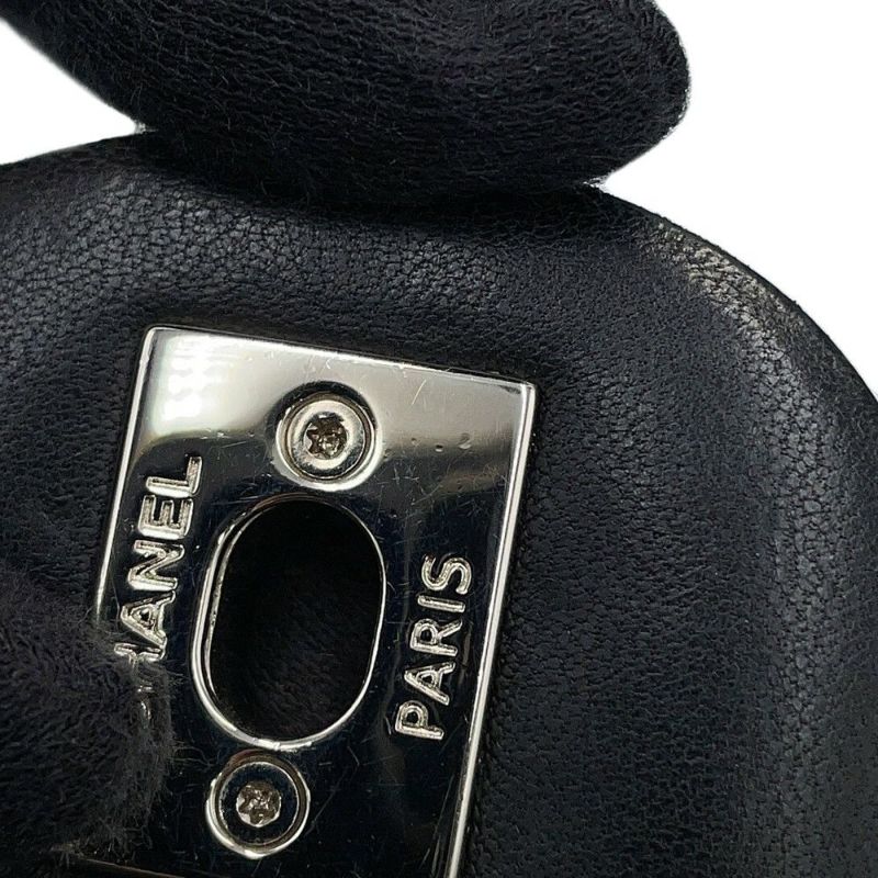 シャネル リュック マトラッセ ココマーク ラムスキン CHANEL バッグ バックパック 黒