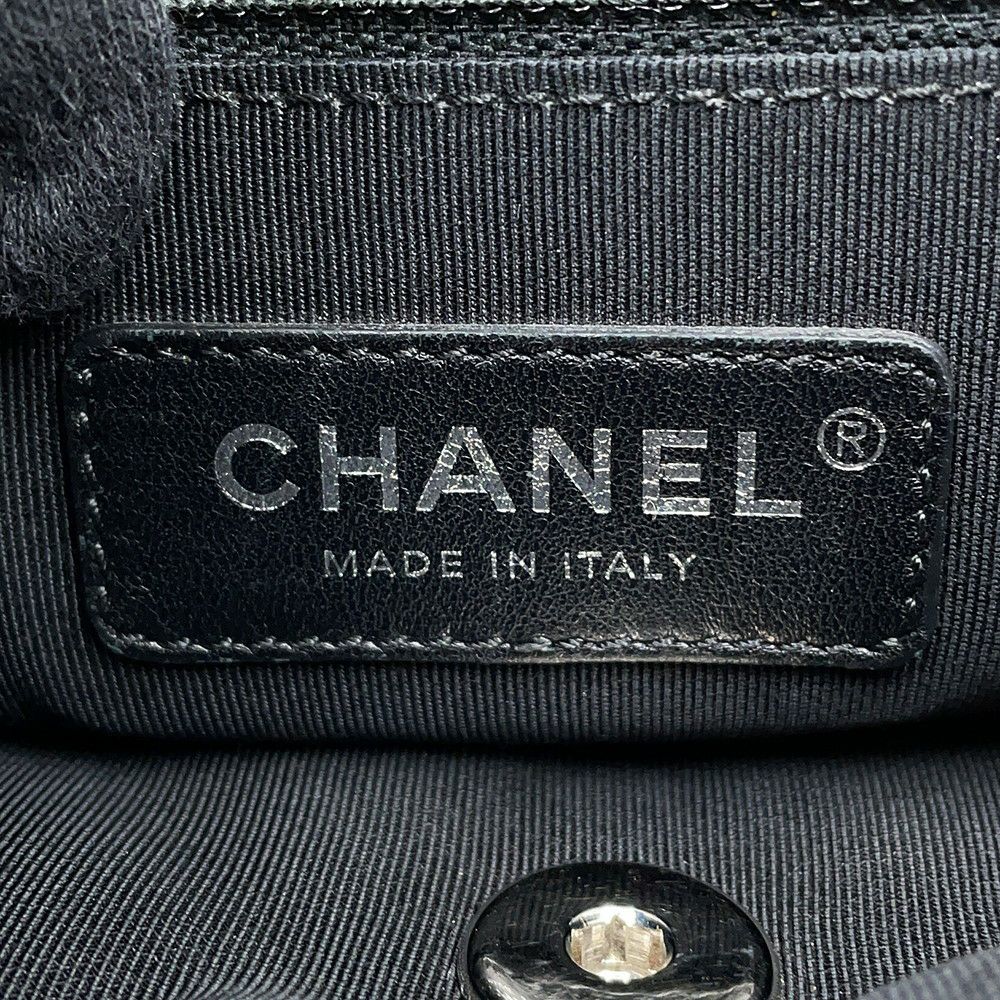 シャネル リュック マトラッセ ココマーク ラムスキン CHANEL バッグ バックパック 黒