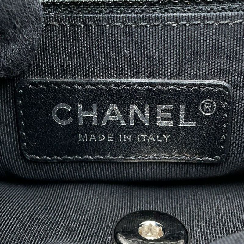 シャネル リュック マトラッセ ココマーク ラムスキン CHANEL バッグ バックパック 黒