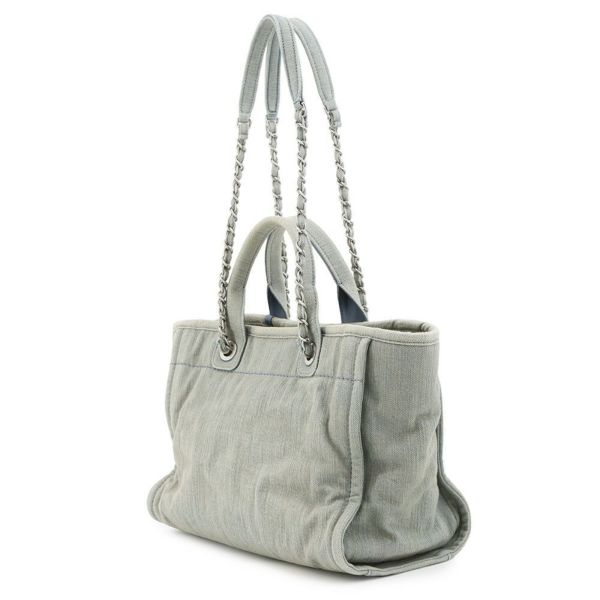シャネル トートバッグ ドーヴィル ココマーク スモール ショッピングバッグ AS3257 CHANEL 2way