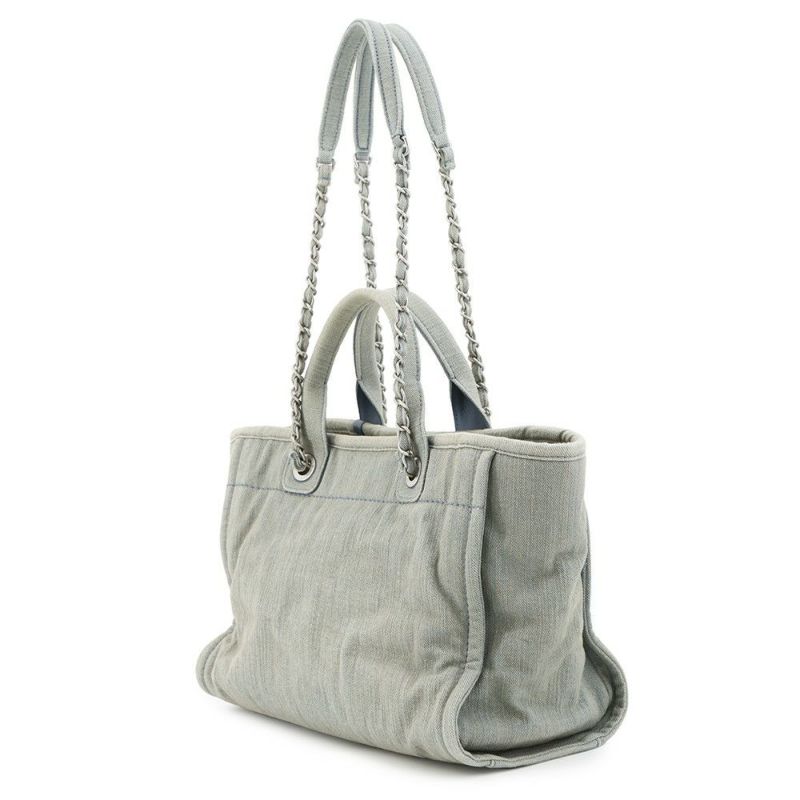 シャネル トートバッグ ドーヴィル ココマーク スモール ショッピングバッグ AS3257 CHANEL 2way