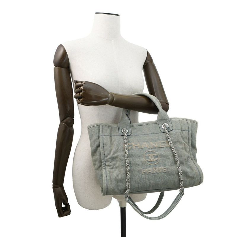 シャネル トートバッグ ドーヴィル ココマーク スモール ショッピングバッグ AS3257 CHANEL 2way