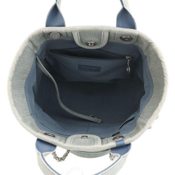 シャネル トートバッグ ドーヴィル ココマーク スモール ショッピングバッグ AS3257 CHANEL 2way