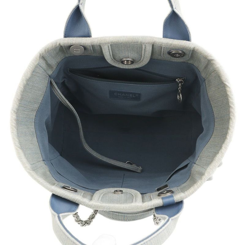 シャネル トートバッグ ドーヴィル ココマーク スモール ショッピングバッグ AS3257 CHANEL 2way