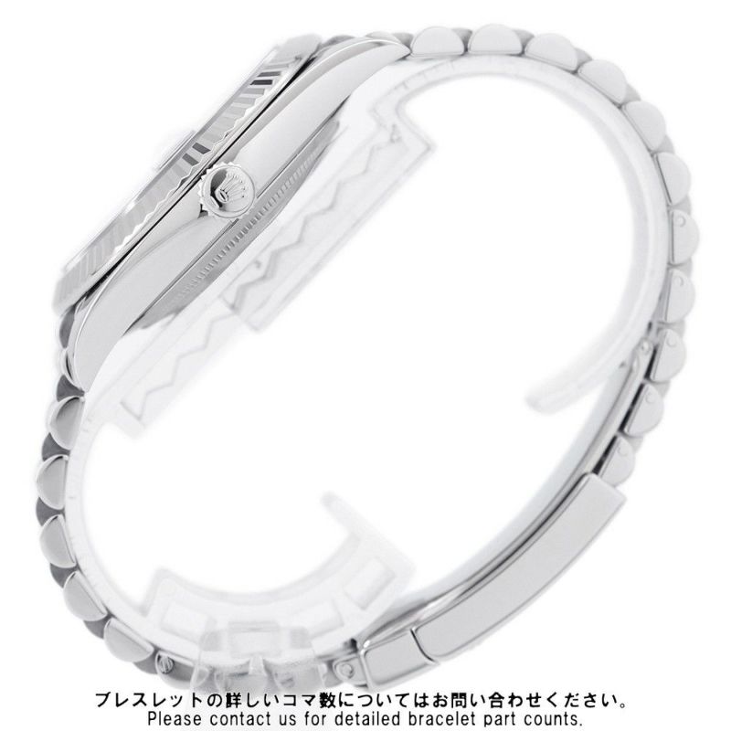 ロレックス デイトジャスト41 SS/K18WGホワイトゴールド 126334 ROLEX 腕時計 スレート文字盤 ローマン