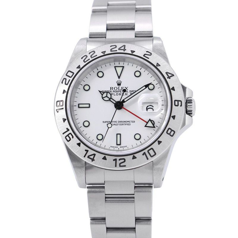 ロレックス エクスプローラー2 A番 16570 ROLEX 腕時計 白文字盤
