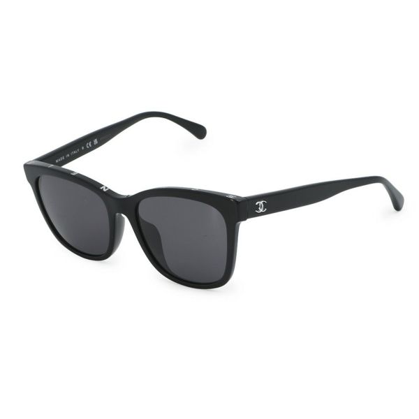 シャネル サングラス ココマーク スクエア シェイプ オプティカル 53□17 140 3392-A CHANEL アイウェア 黒