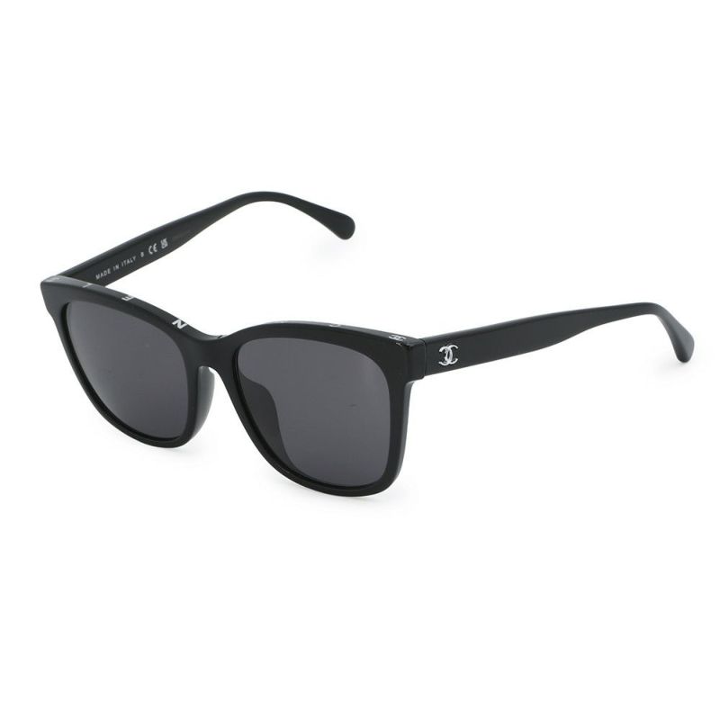 シャネル サングラス ココマーク スクエア シェイプ オプティカル 53□17 140 3392-A CHANEL アイウェア 黒