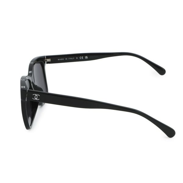 シャネル サングラス ココマーク スクエア シェイプ オプティカル 53□17 140 3392-A CHANEL アイウェア 黒
