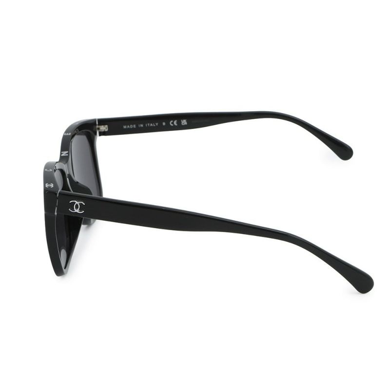 シャネル サングラス ココマーク スクエア シェイプ オプティカル 53□17 140 3392-A CHANEL アイウェア 黒