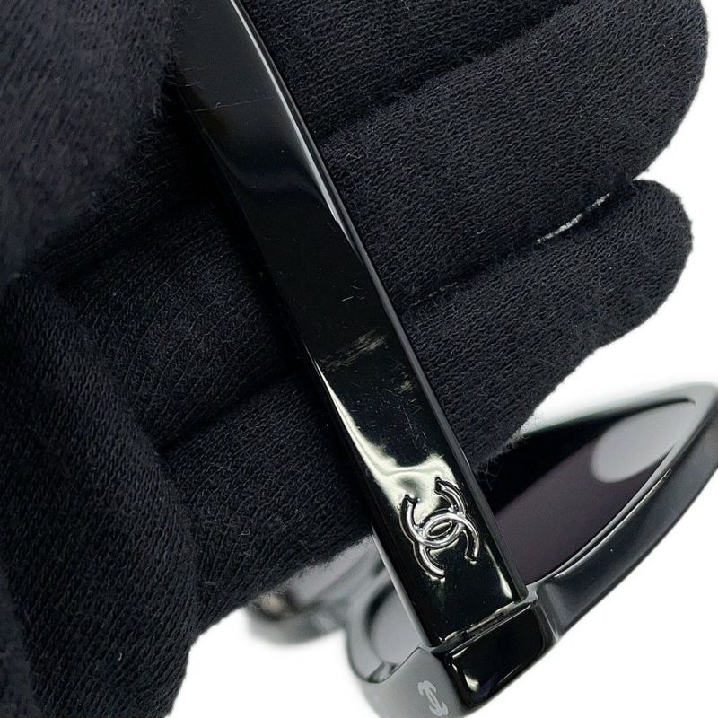 シャネル サングラス ココマーク スクエア シェイプ オプティカル 53□17 140 3392-A CHANEL アイウェア 黒