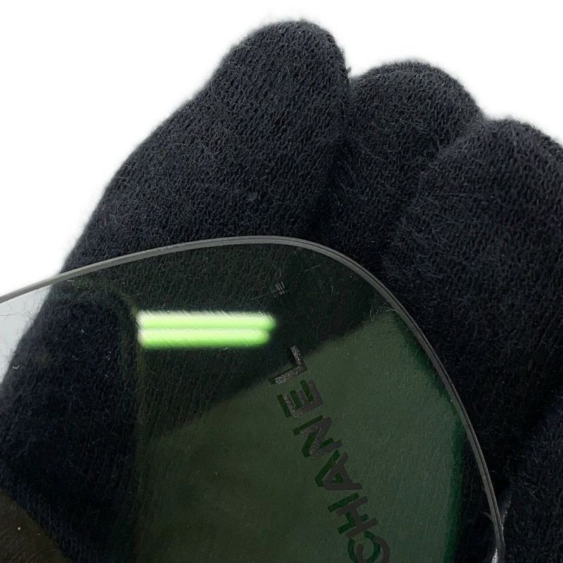 シャネル サングラス ココマーク スクエア シェイプ オプティカル 53□17 140 3392-A CHANEL アイウェア 黒