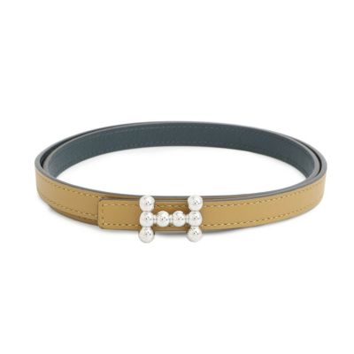 エルメス ケリーベルト エトゥープ/シルバー金具 エプソン U刻印