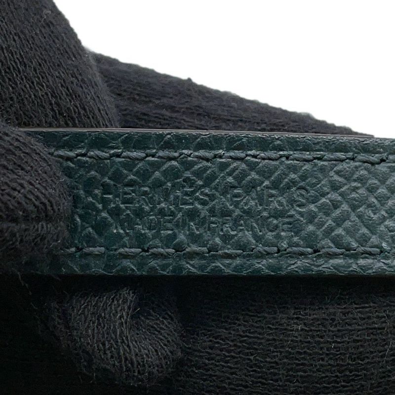 エルメス べルト バブル バックル セサミ/ヴェールシプレ/シルバー金具 スイフト/エプソン B刻印 サイズ75 リバーシブル