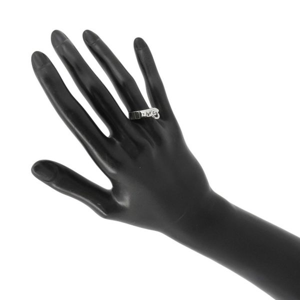 エルメス リング コリエ・ド・シアン PM SV925シルバー H115607B リングサイズ53 HERMES ジュエリー