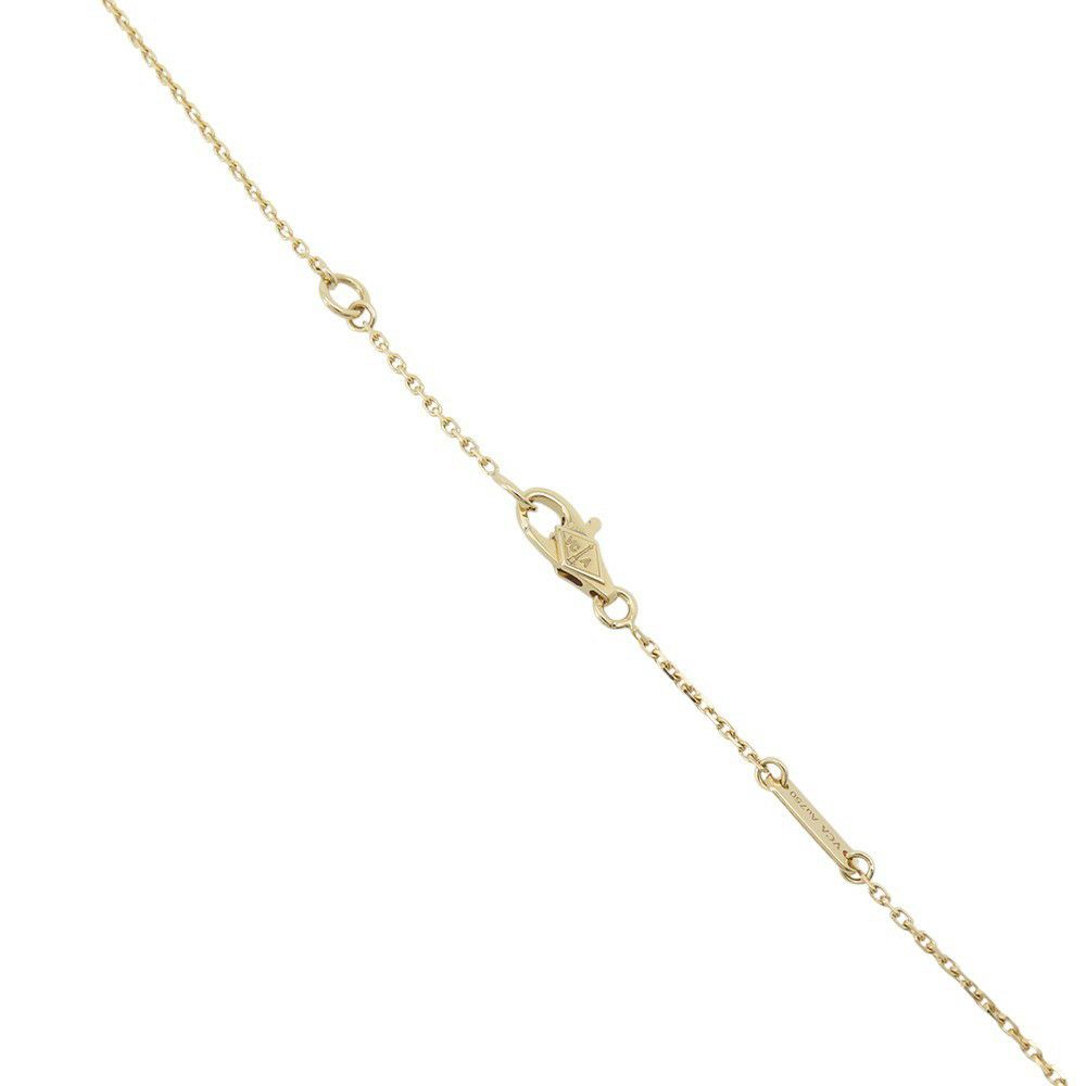 ヴァンクリーフ&アーペル ネックレス スウィート アルハンブラ ペンダント マザーオブパール K18YGイエローゴールド VCARF69100