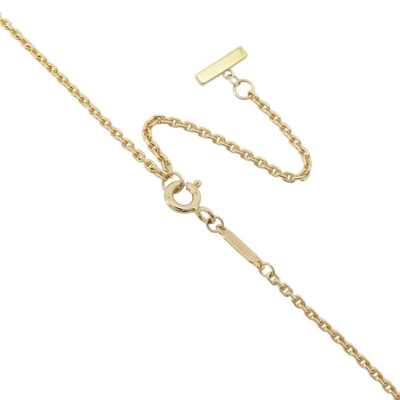ティファニー ネックレス Tワン サークル K18YGイエローゴールド Tiffany&Co. ジュエリー