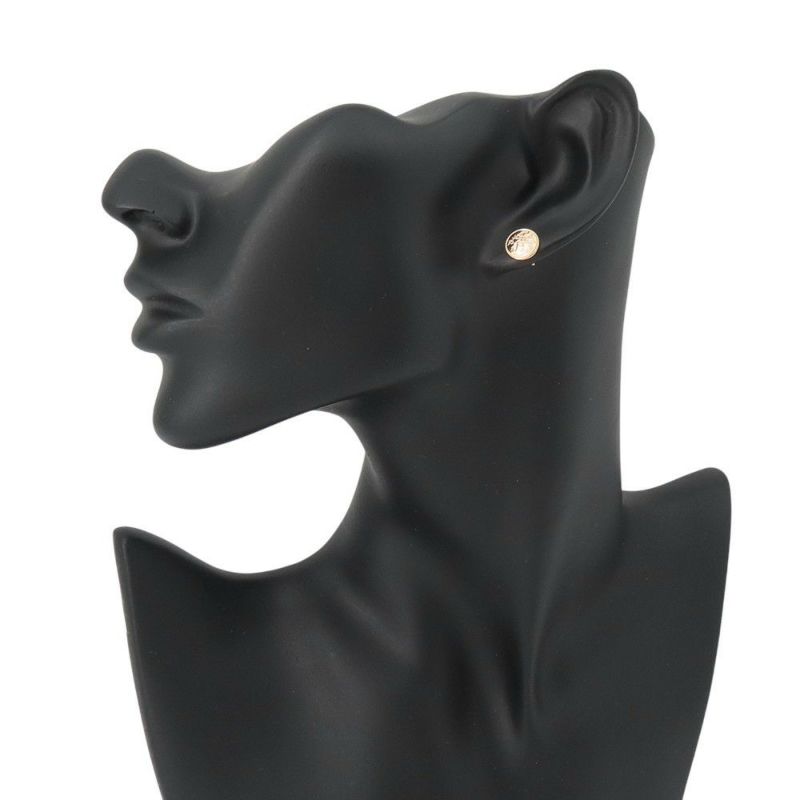エルメス ピアス エクスリブリス Earrings K18PGピンクゴールド HERMES ジュエリー