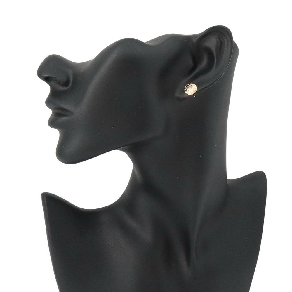 エルメス ピアス エクスリブリス Earrings K18PGピンクゴールド HERMES ジュエリー