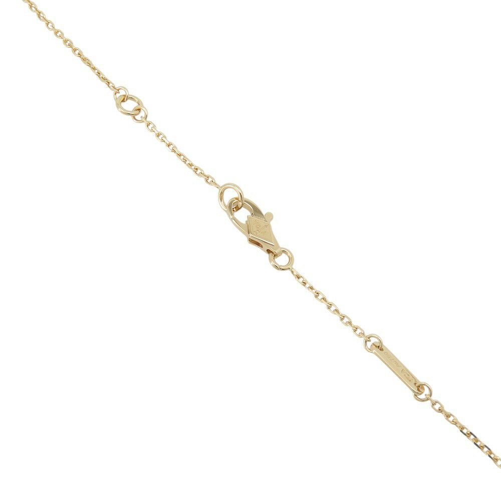 ヴァンクリーフ&アーペル ネックレス フリヴォル ペンダント ミニモデル エメラルド 1P 0.04ct K18YGイエローゴールド VCARP7SB00