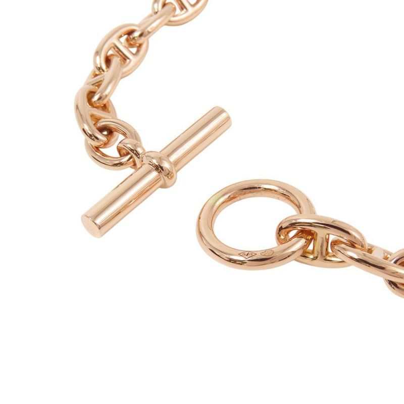 エルメス ブレスレット シェーヌダンクルTPM 24コマ K18PGピンクゴールド HERMES ジュエリー