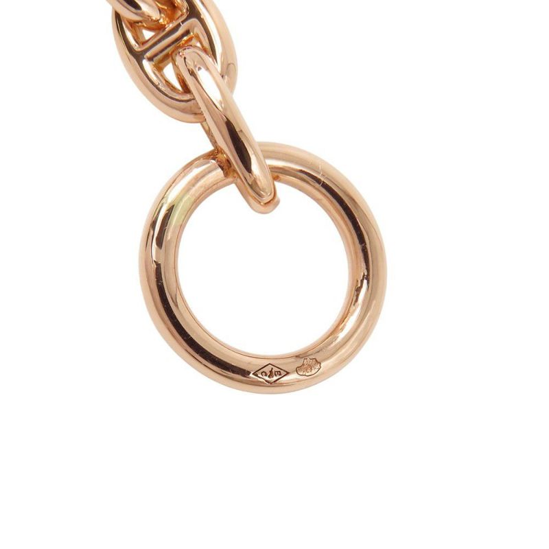 エルメス ブレスレット シェーヌダンクルTPM 24コマ K18PGピンクゴールド HERMES ジュエリー