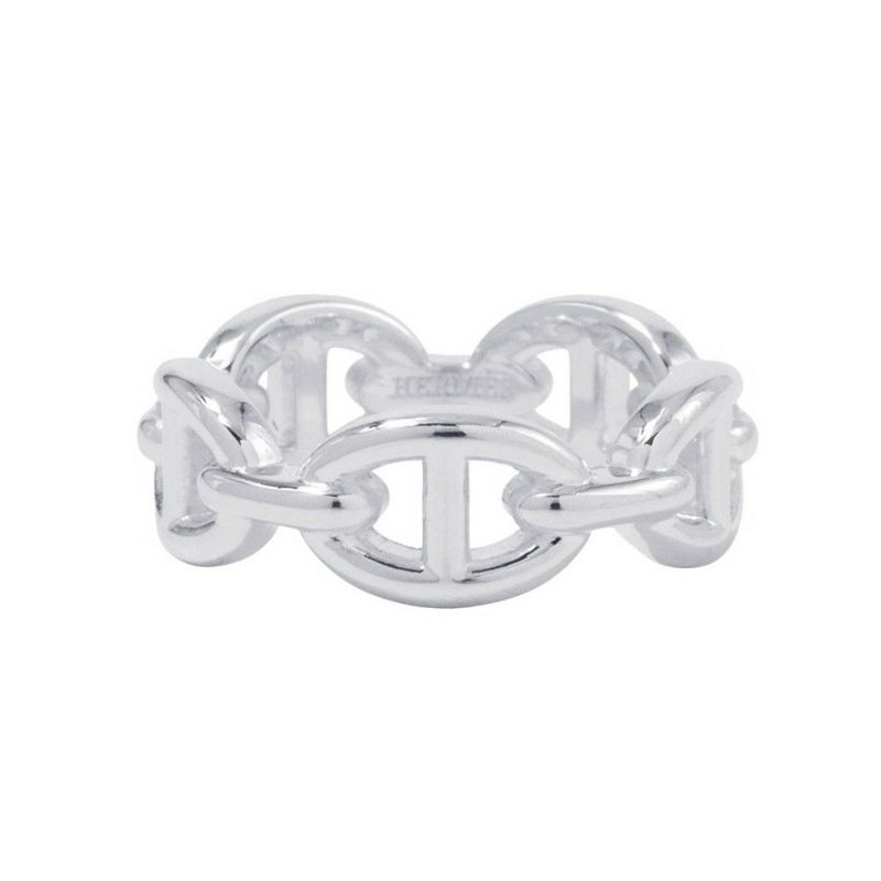 エルメス リング シェーヌダンクル アンシェネPM Enchainee SV925シルバー リングサイズ53 HERMES ジュエリー
