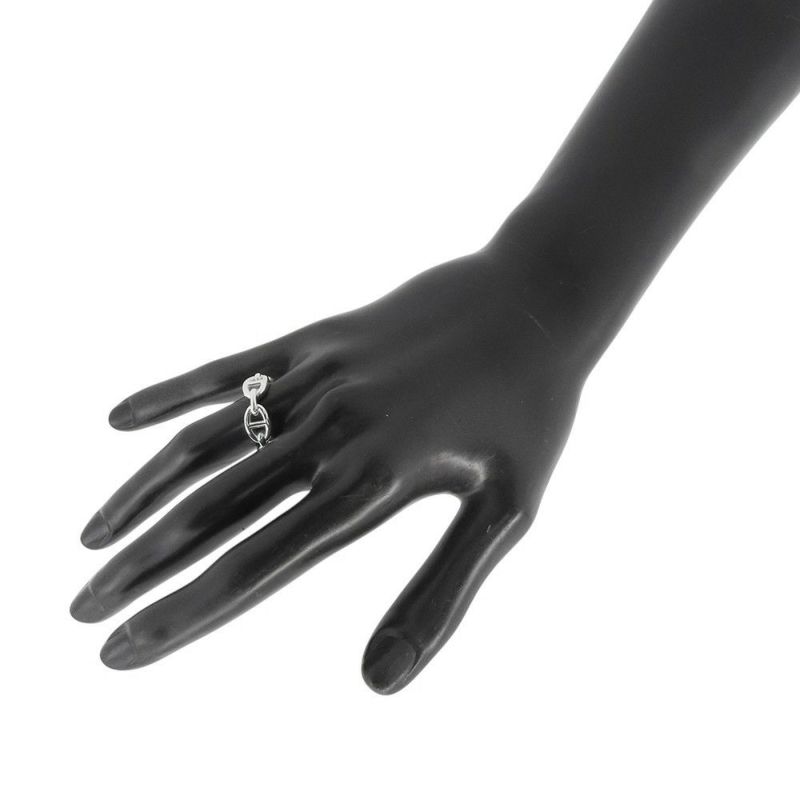 エルメス リング シェーヌダンクル アンシェネPM Enchainee SV925シルバー リングサイズ53 HERMES ジュエリー